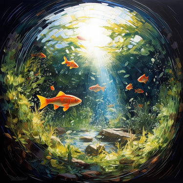 Fish Bowl Canvas